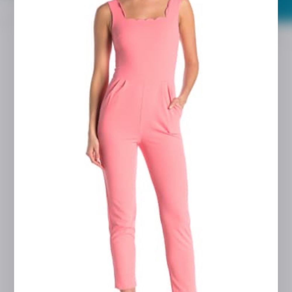Love...Ady
Scallop Square Neck Jumpsuit